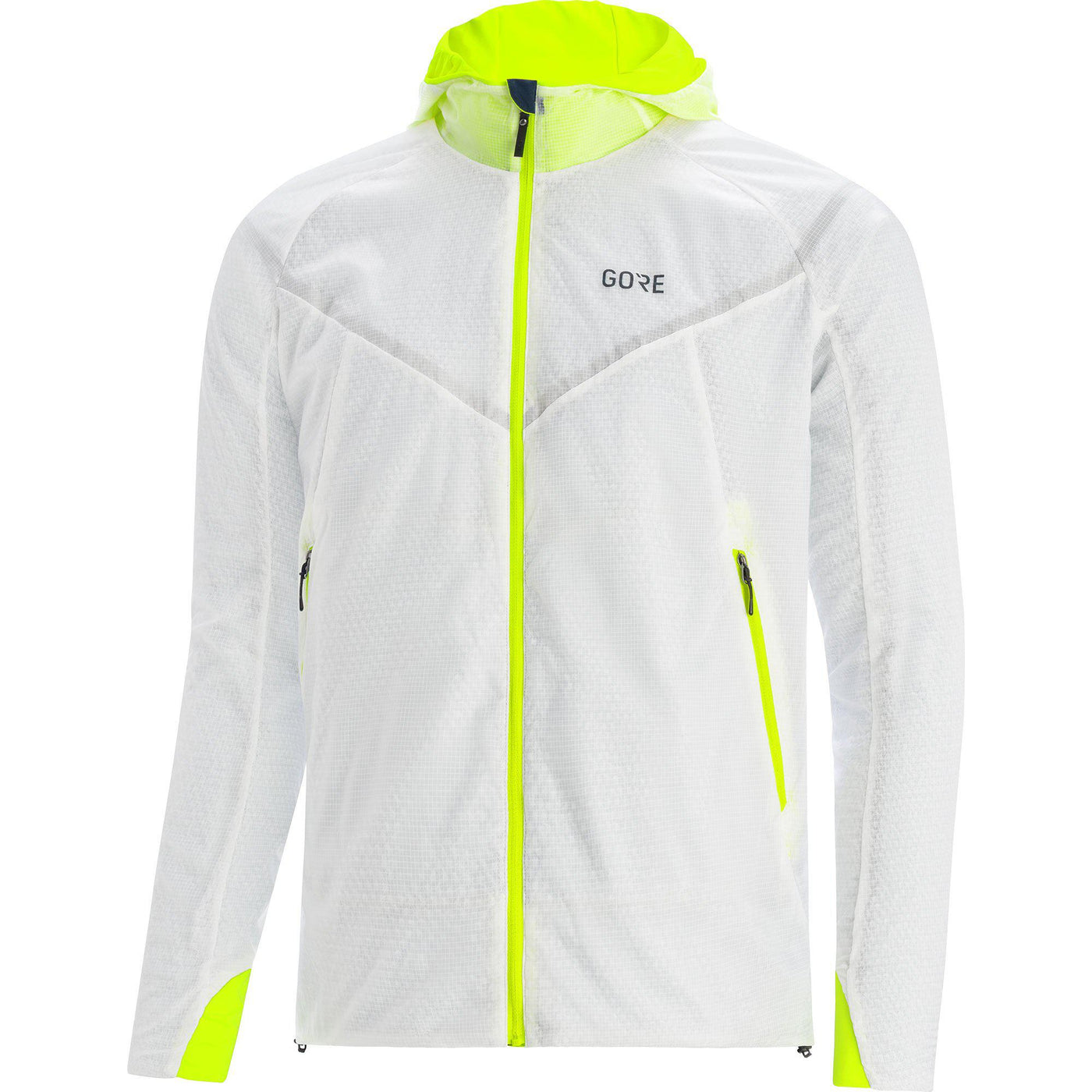 Gore Wear R5 GTX Infinium Insulated Jacket White Neon Yellow-Runster
