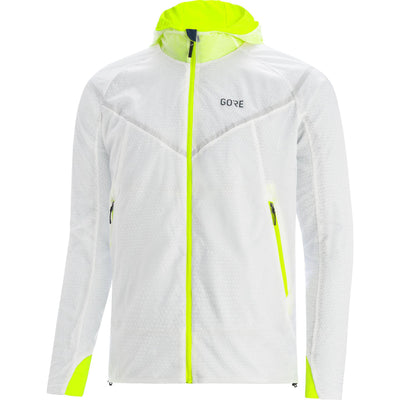 Gore Wear R5 GTX Infinium Insulated Jacket White Neon Yellow-Runster