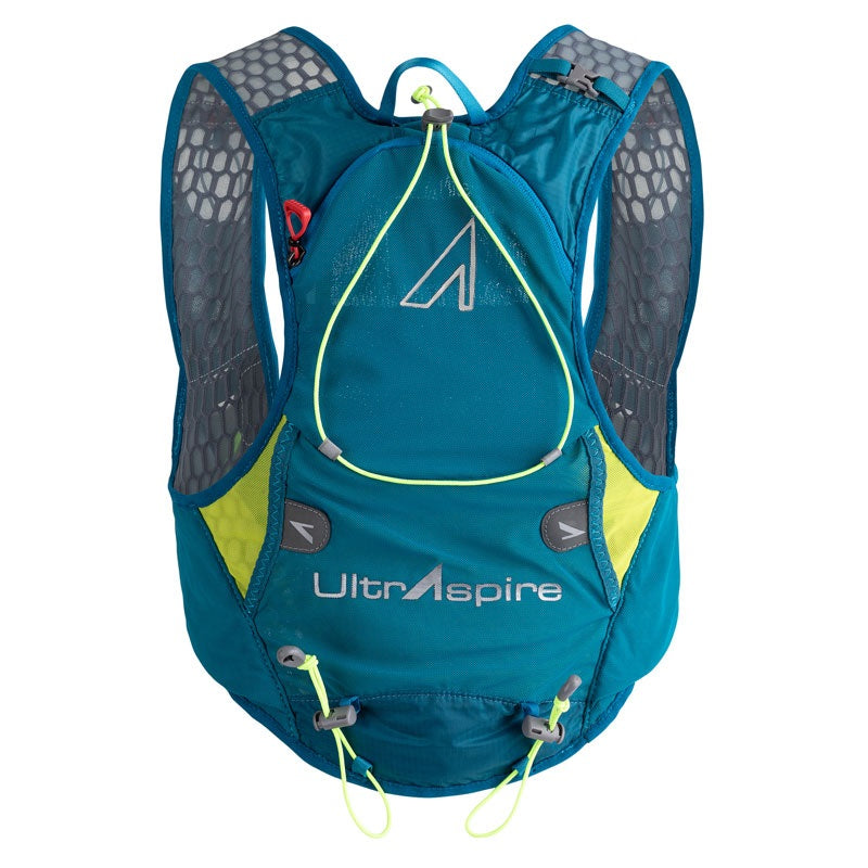 UltrAspire Alpha 4.0 Race Vest Emerald Blue Lime-Runster