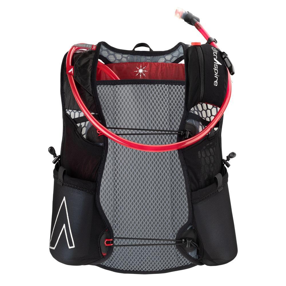 UltrAspire Zygos 4.0 Hydration Pack Rucksack Black-Runster