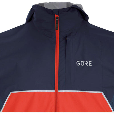 Gore Wear R7 Partial GTX Infinium Hooded Jacket Fireball Orbit-Runster