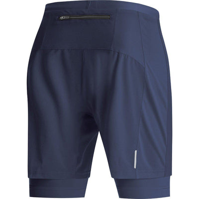 Gore Wear R5 2 in 1 Shorts Orbit Blue-Runster