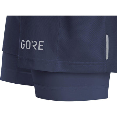 Gore Wear R5 2 in 1 Shorts Orbit Blue-Runster