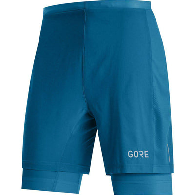 Gore Wear R5 2 in 1 Shorts Sphere Blue-Runster