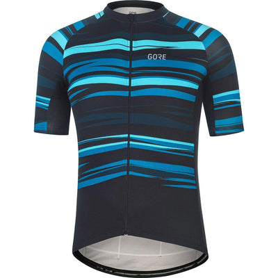 Gore Wear Savanna Trikot Black Scuba Blue-Runster