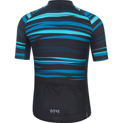 Gore Wear Savanna Trikot Black Scuba Blue-Runster
