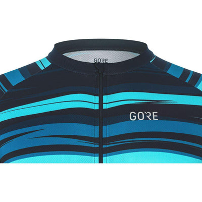 Gore Wear Savanna Trikot Black Scuba Blue-Runster