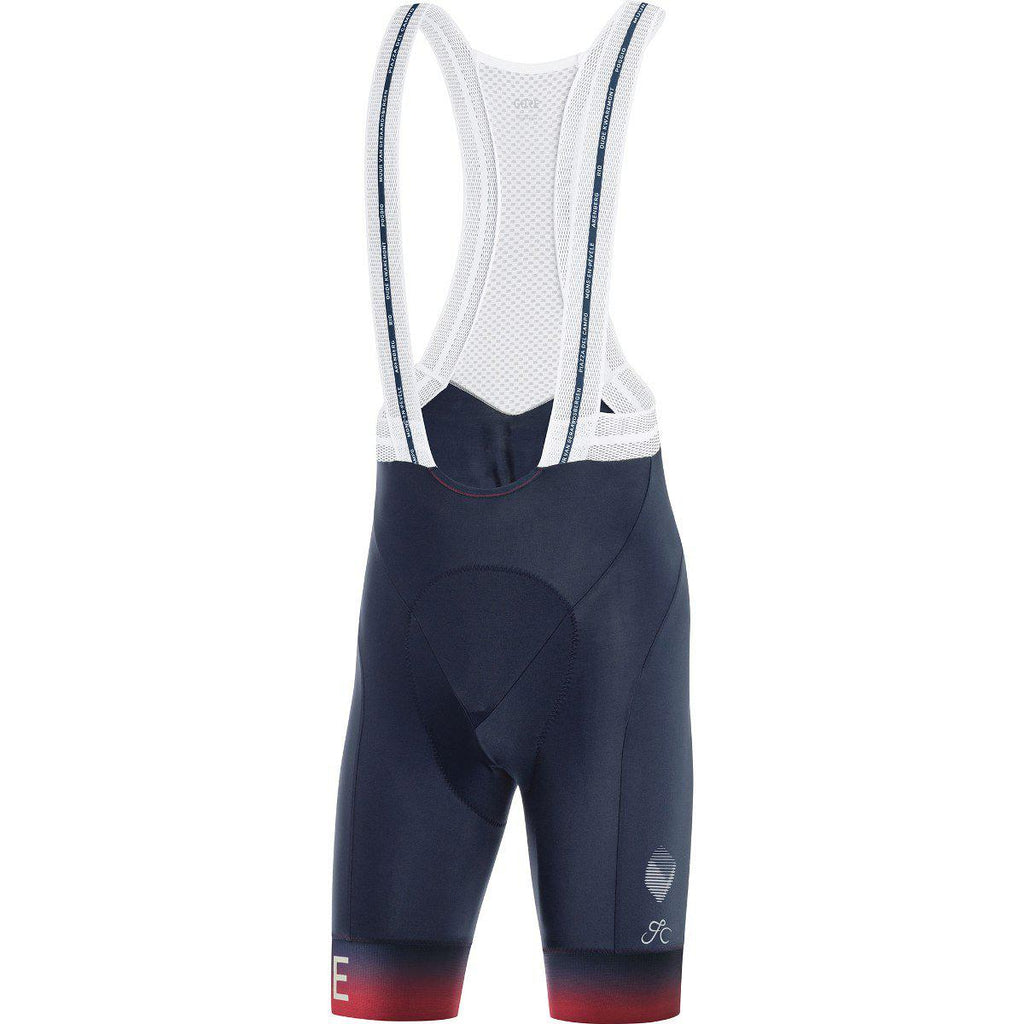Gore Wear Cancellara Bib Shorts Orbit Blue Red