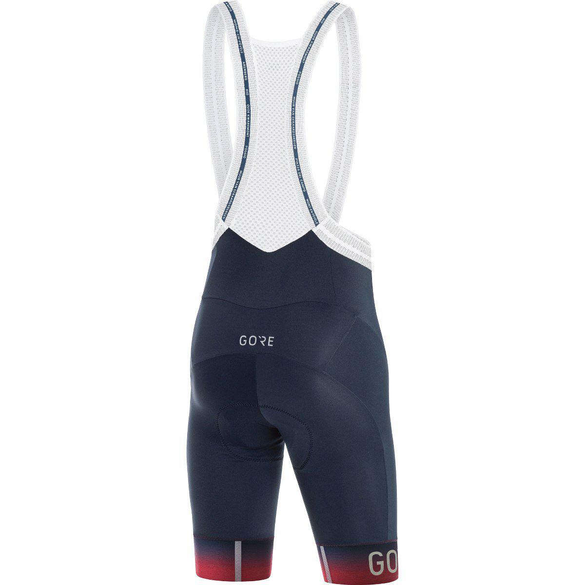 Gore Wear Cancellara Bib Shorts Orbit Blue Red-Runster