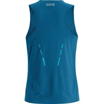 Gore Wear Contest Singlet Sphere Blue-Runster