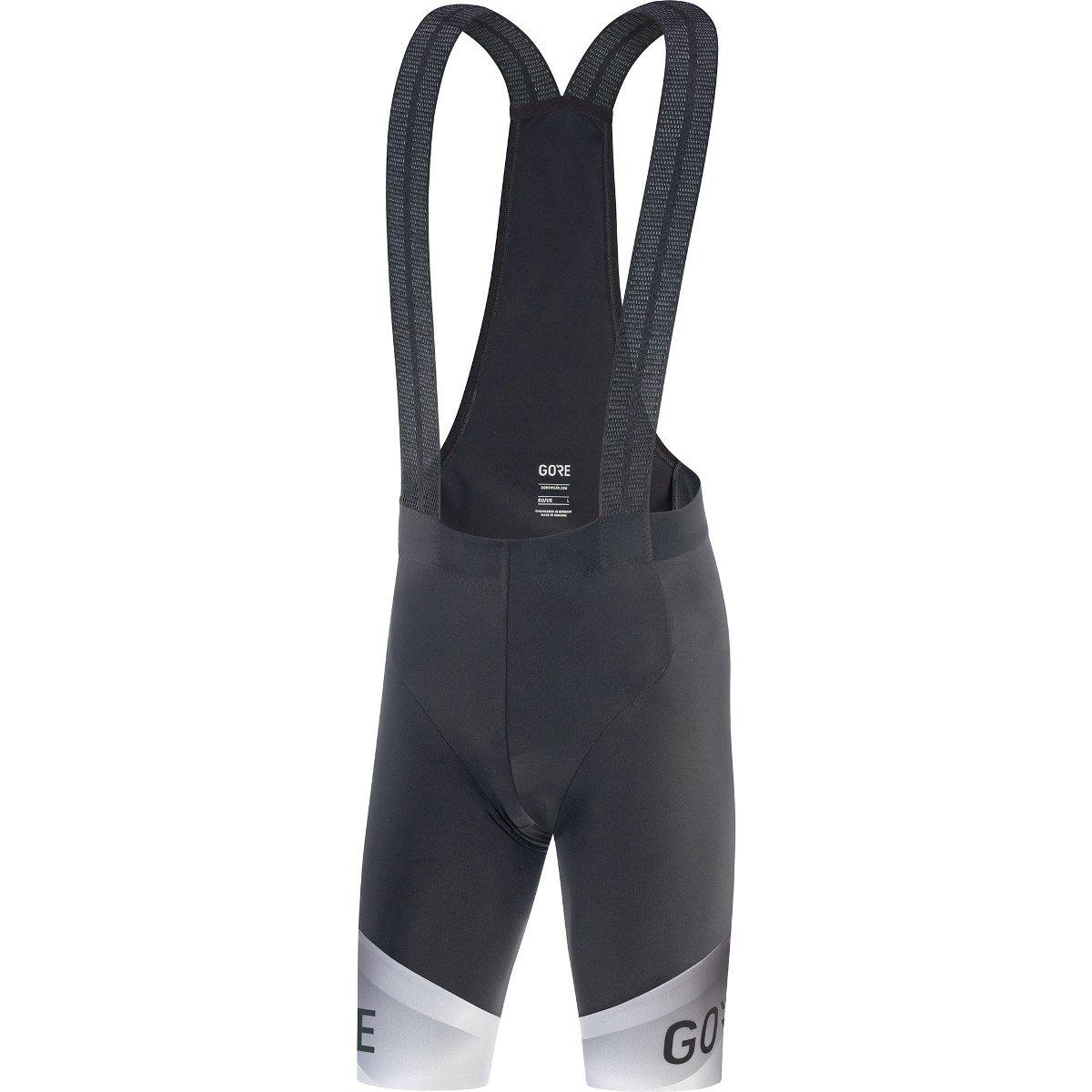 Gore Wear Ardent Fade Bib Shorts Black White-Runster