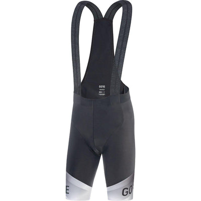 Gore Wear Ardent Fade Bib Shorts Black White-Runster