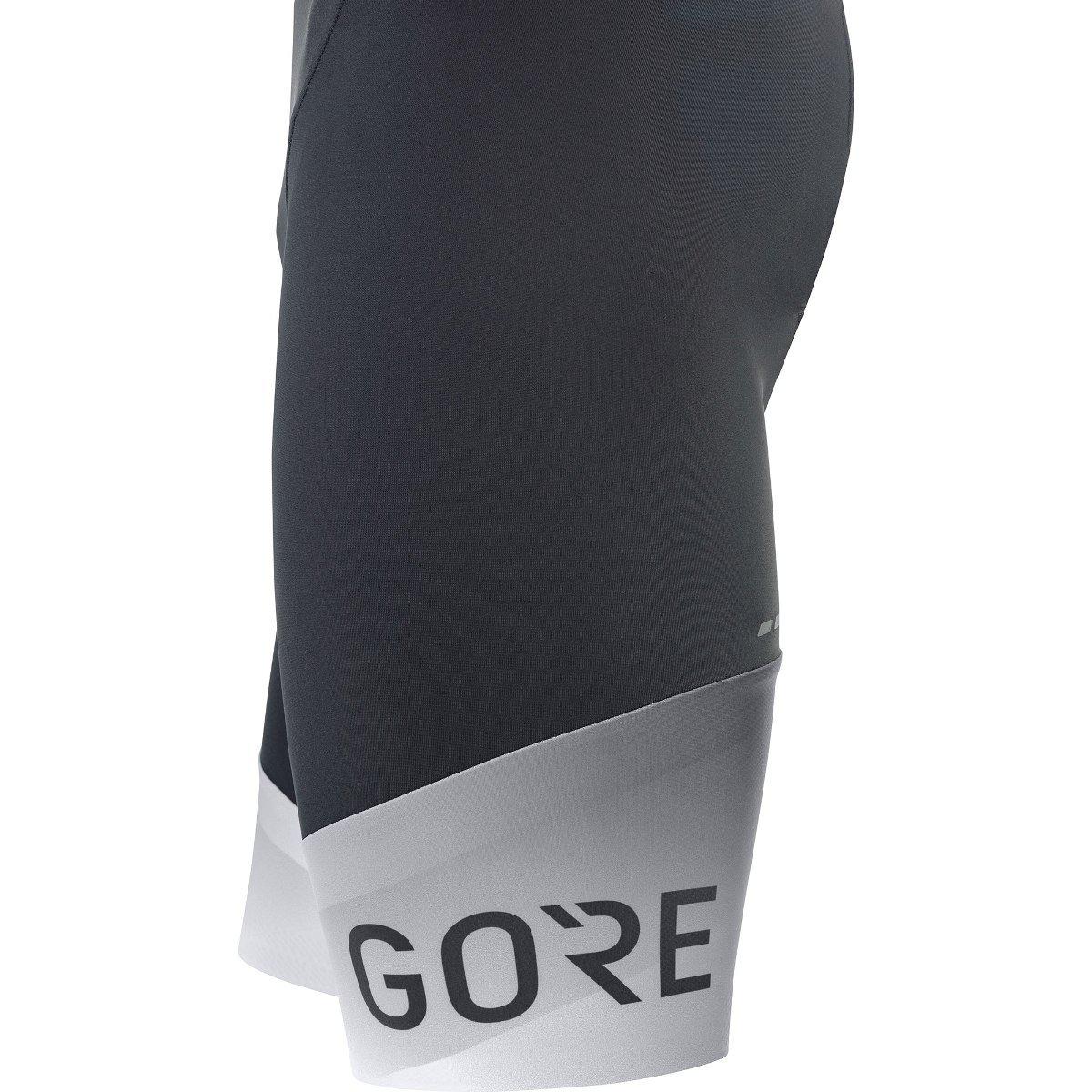 Gore Wear Ardent Fade Bib Shorts Black White-Runster