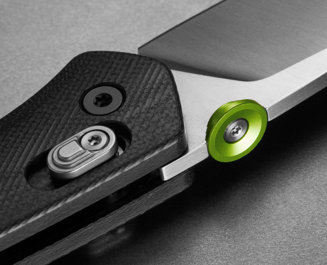 The James Brand The Carter Taschenmesser Black Stainless G10-Runster