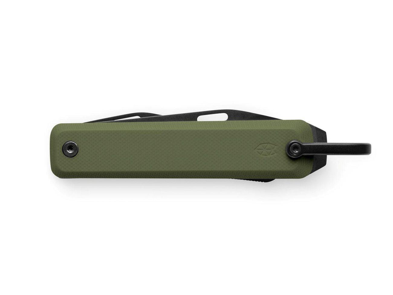 The James Brand The Ellis Taschenmesser OD Green Black G10-Runster