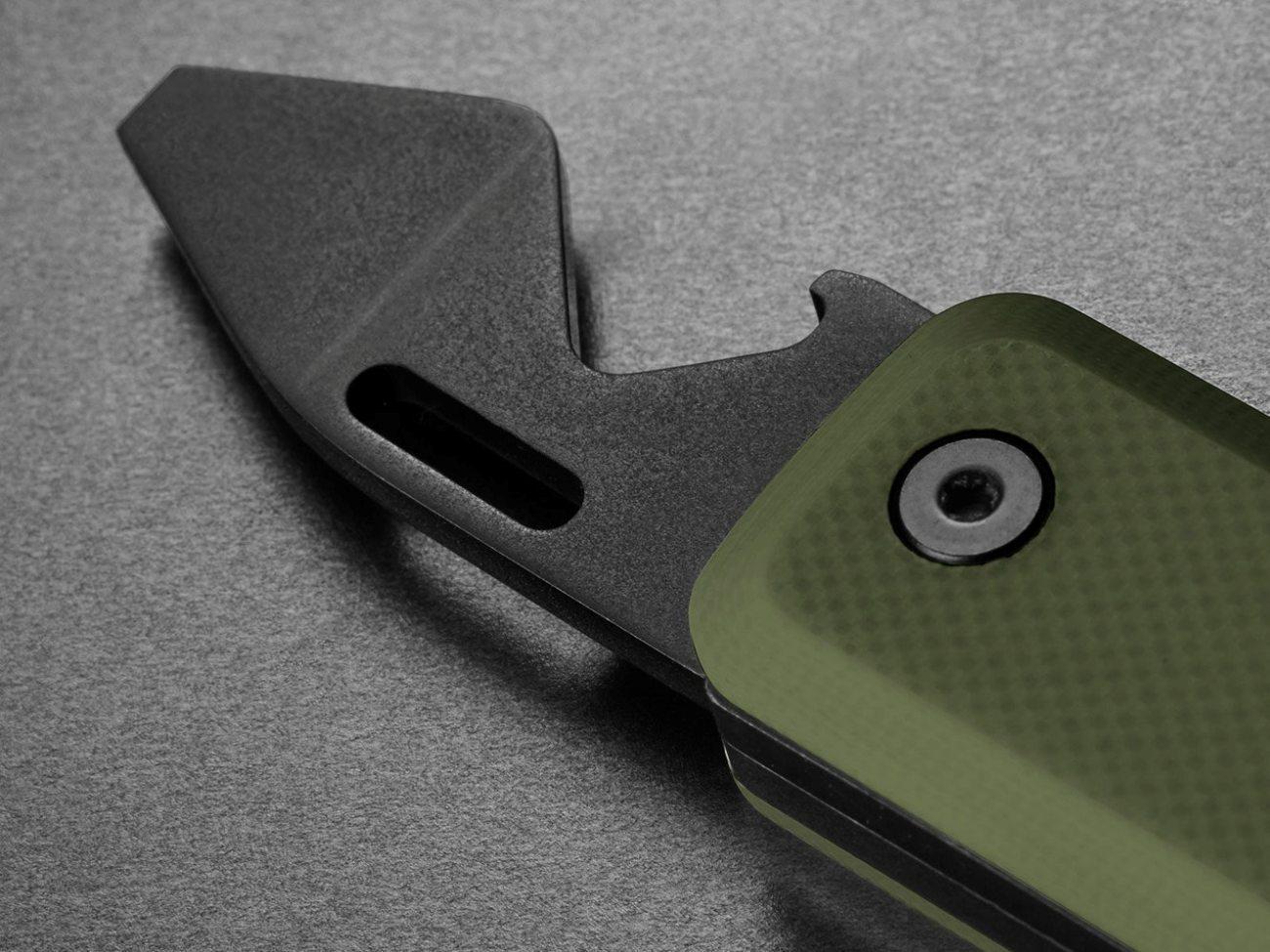 The James Brand The Ellis Taschenmesser OD Green Black G10-Runster