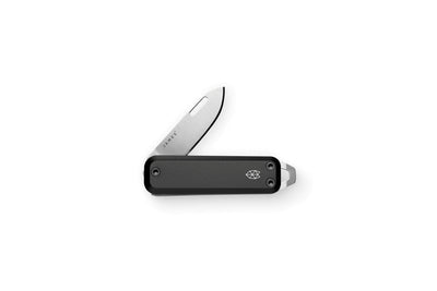 The James Brand The Elko Taschenmesser Black Stainless Aluminum-Runster