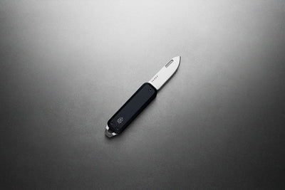 The James Brand The Elko Taschenmesser Black Stainless Aluminum-Runster