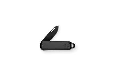 The James Brand The Elko Taschenmesser Black Black Aluminum-Runster
