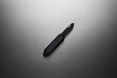 The James Brand The Elko Taschenmesser Black Black Aluminum-Runster