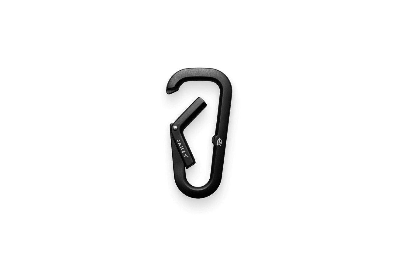 The James Brand The Hardin Karabiner Black Black-Runster