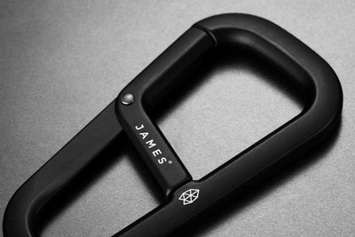 The James Brand The Hardin Karabiner Black Black-Runster