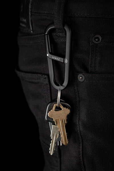 The James Brand The Hardin Karabiner Black Black-Runster