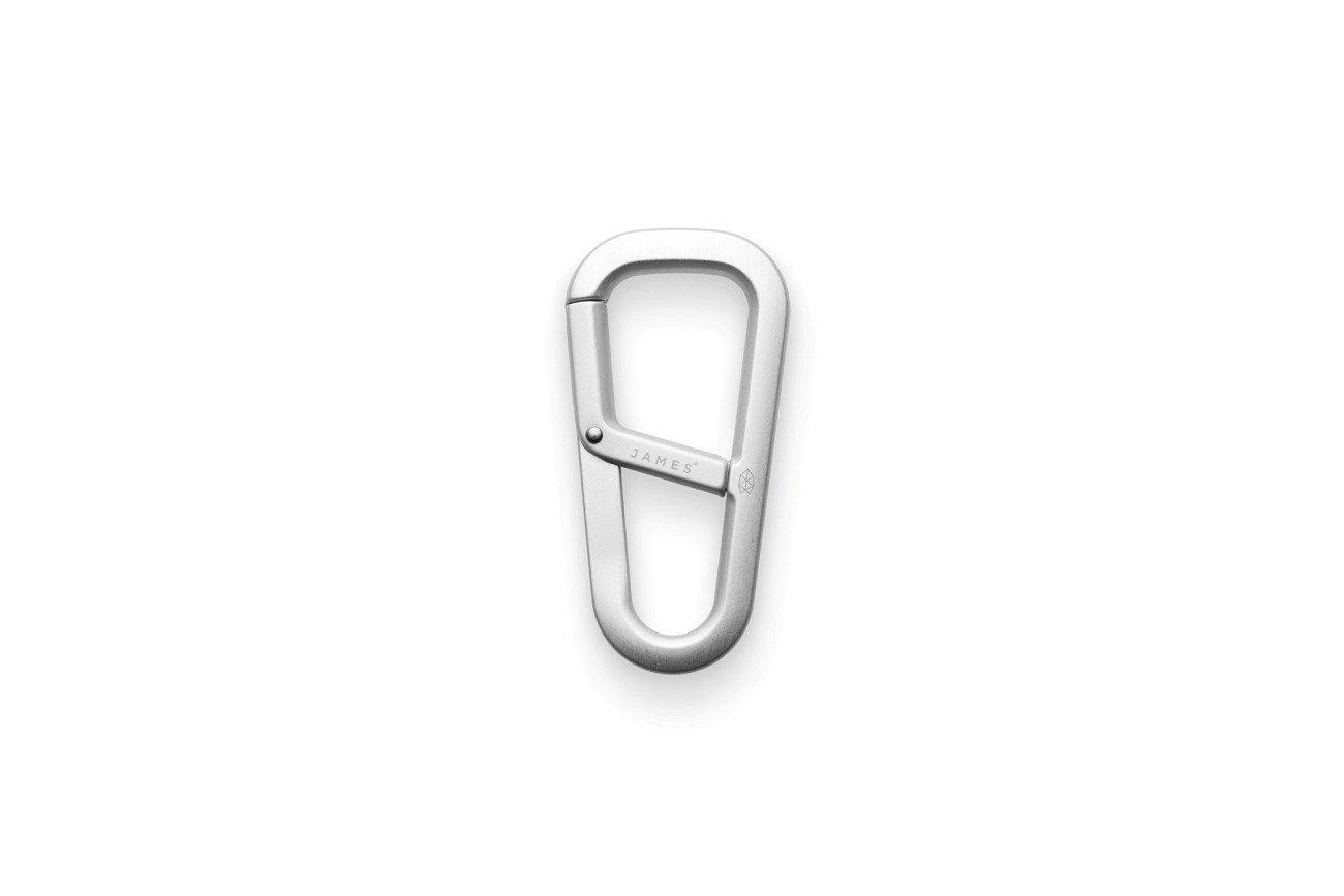 The James Brand The Hardin Karabiner Silver Silver-Runster