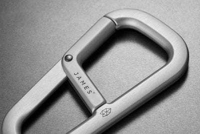 The James Brand The Hardin Karabiner Silver Silver-Runster