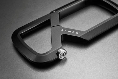 The James Brand The Mehlville Karabiner Black Stainless-Runster