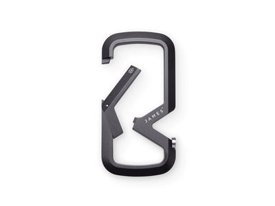 The James Brand The Mehlville Karabiner Space Gray Stainless-Runster