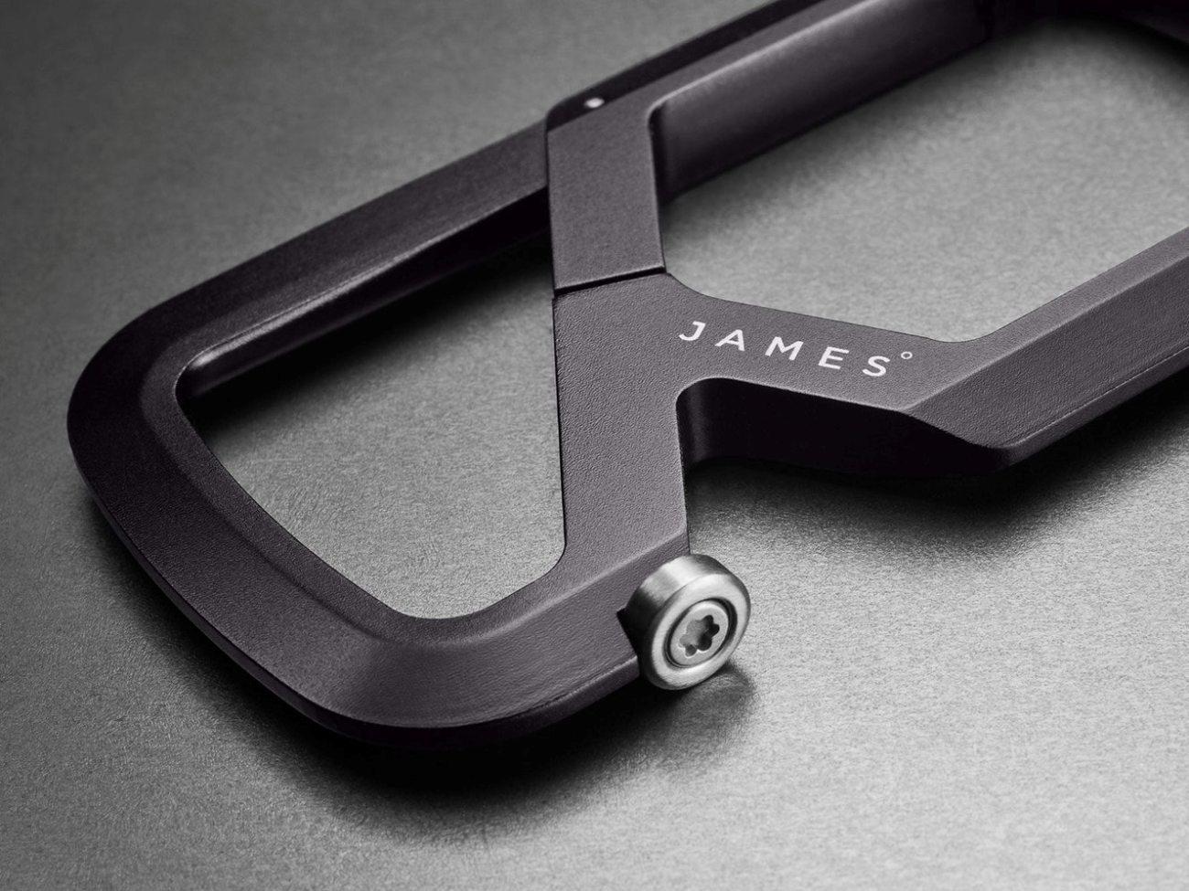 The James Brand The Mehlville Karabiner Space Gray Stainless-Runster