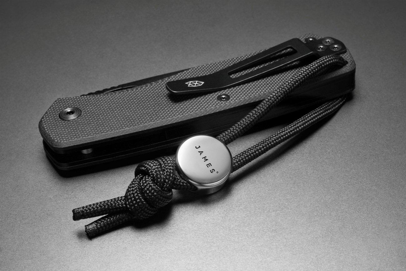 The James Brand The Ulu Lanyard Band Stainless-Runster