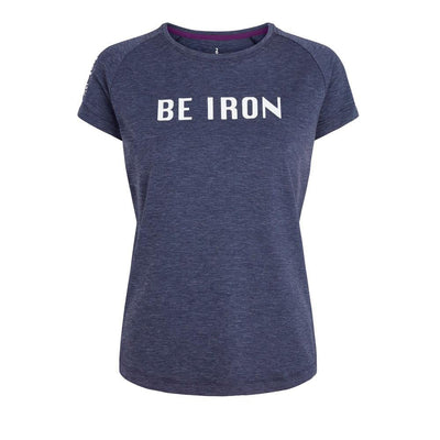 Fe226 Be Iron DryRun Womens T-Shirt Prep Tempest Blue-Runster