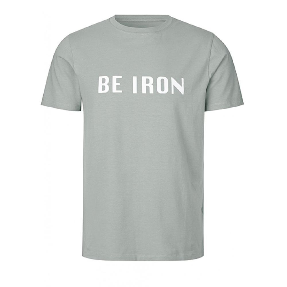 Fe226 Be Iron T-Shirt Herren Drizzle Grey-Runster