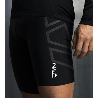 Fe226 DuraRide Bike Bib Tights Short Herren Black-Runster