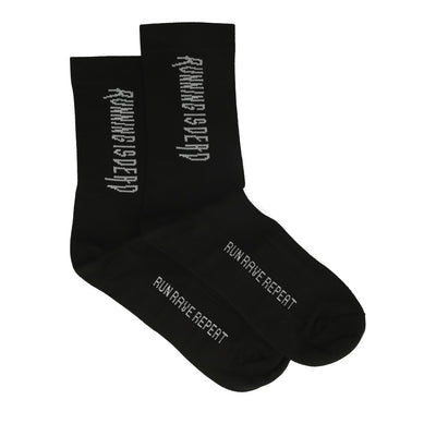 Running is Dead Running Socks L1 D2 Black-Runster