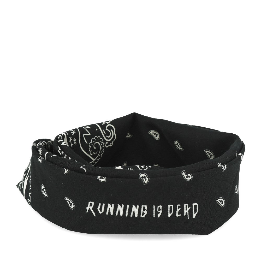 Running is Dead Running Scarf L1 D2 Black-Runster
