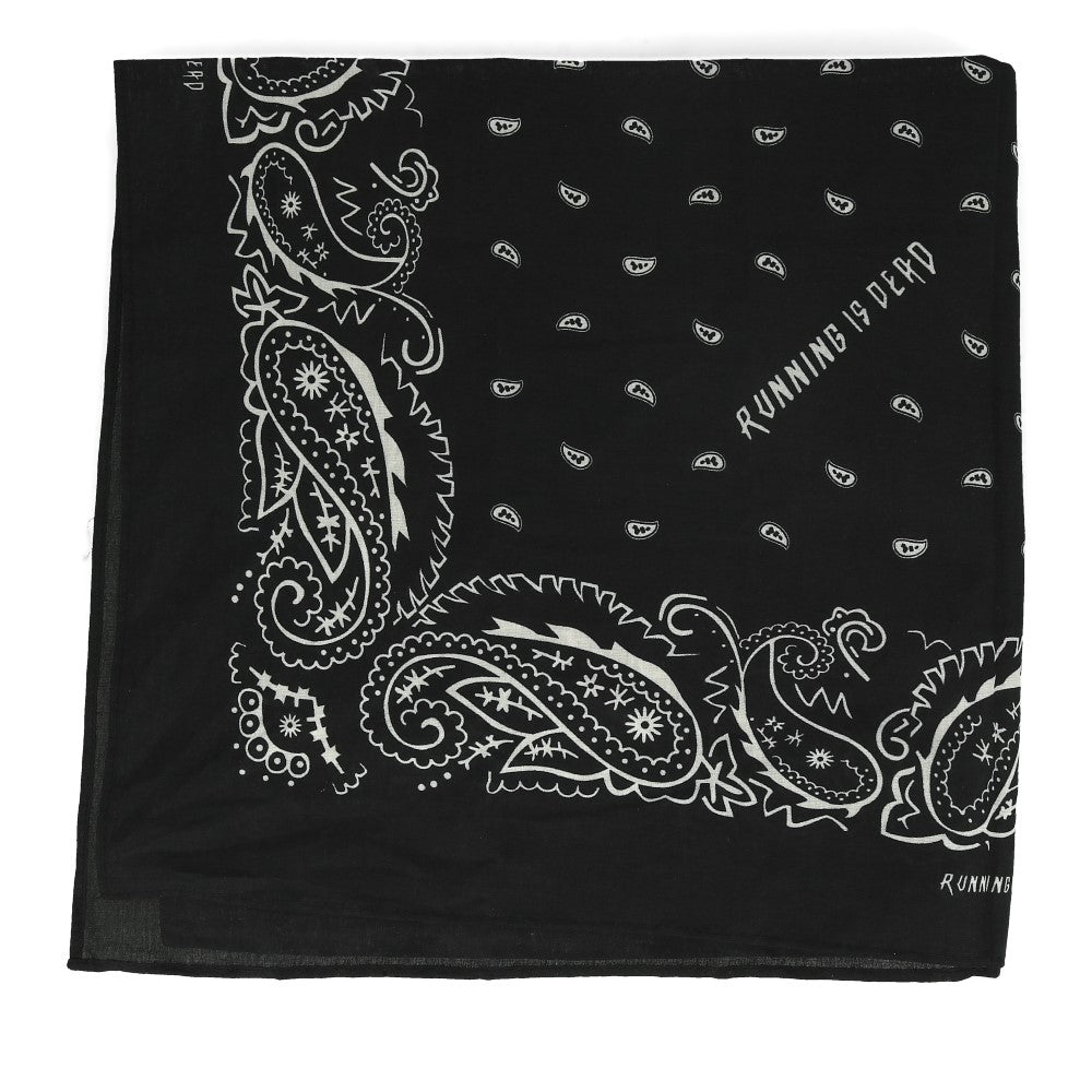 Running is Dead Running Scarf L1 D2 Black-Runster