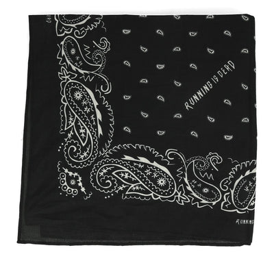 Running is Dead Running Scarf L1 D2 Black-Runster
