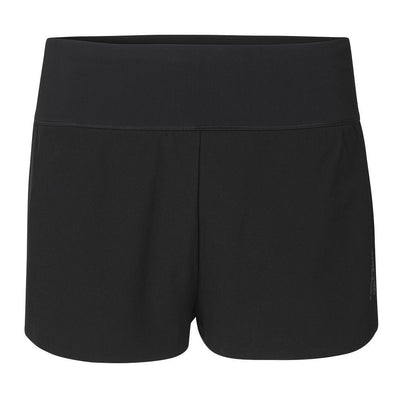 Fe226 Women's 2 in 1 DryRun Short Black-Runster