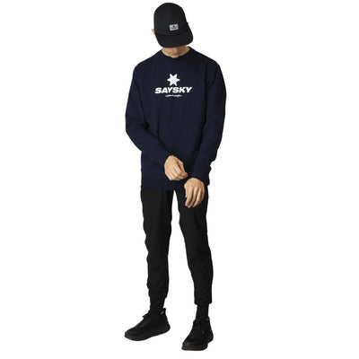 Saysky Classic Lifestyle Sweatshirt Maritime Blue-Runster