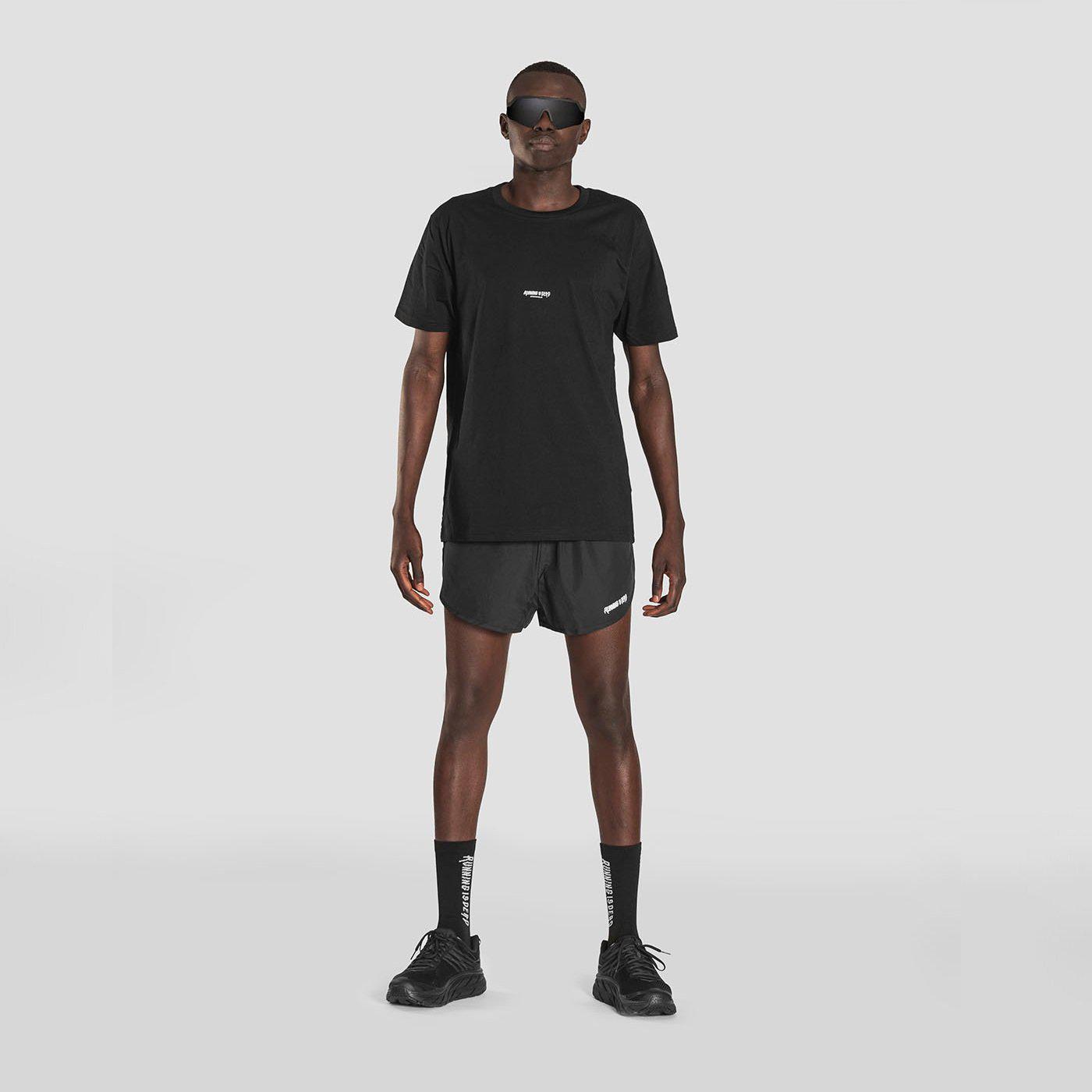 Running is Dead Beyond Tee L1 D2 Black-Runster
