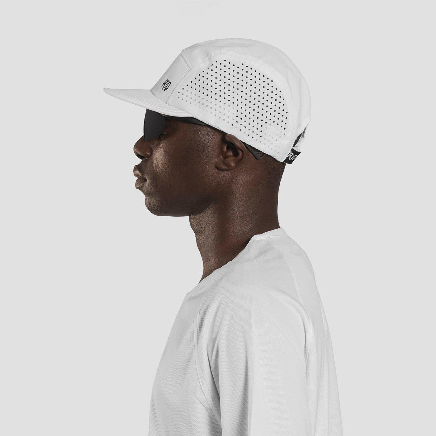 Running is Dead Running Hat VENT S1 D2 White-Runster