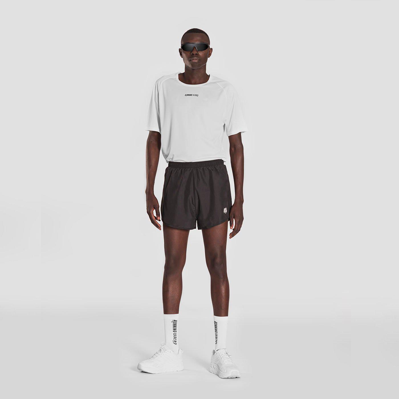 Running is Dead Running Shorts S1 D2 Black-Runster