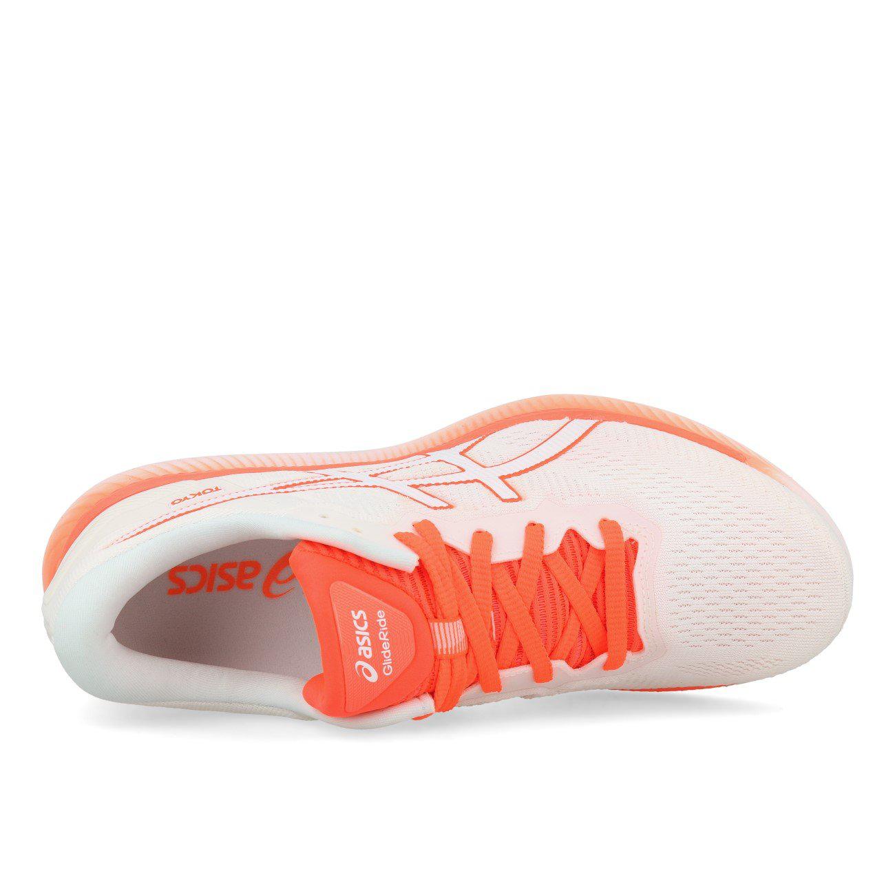 Asics GlideRide Tokyo Damen White Sunrise Red-Runster