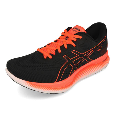 Asics GlideRide Tokyo Herren Black Sunrise Red-Runster