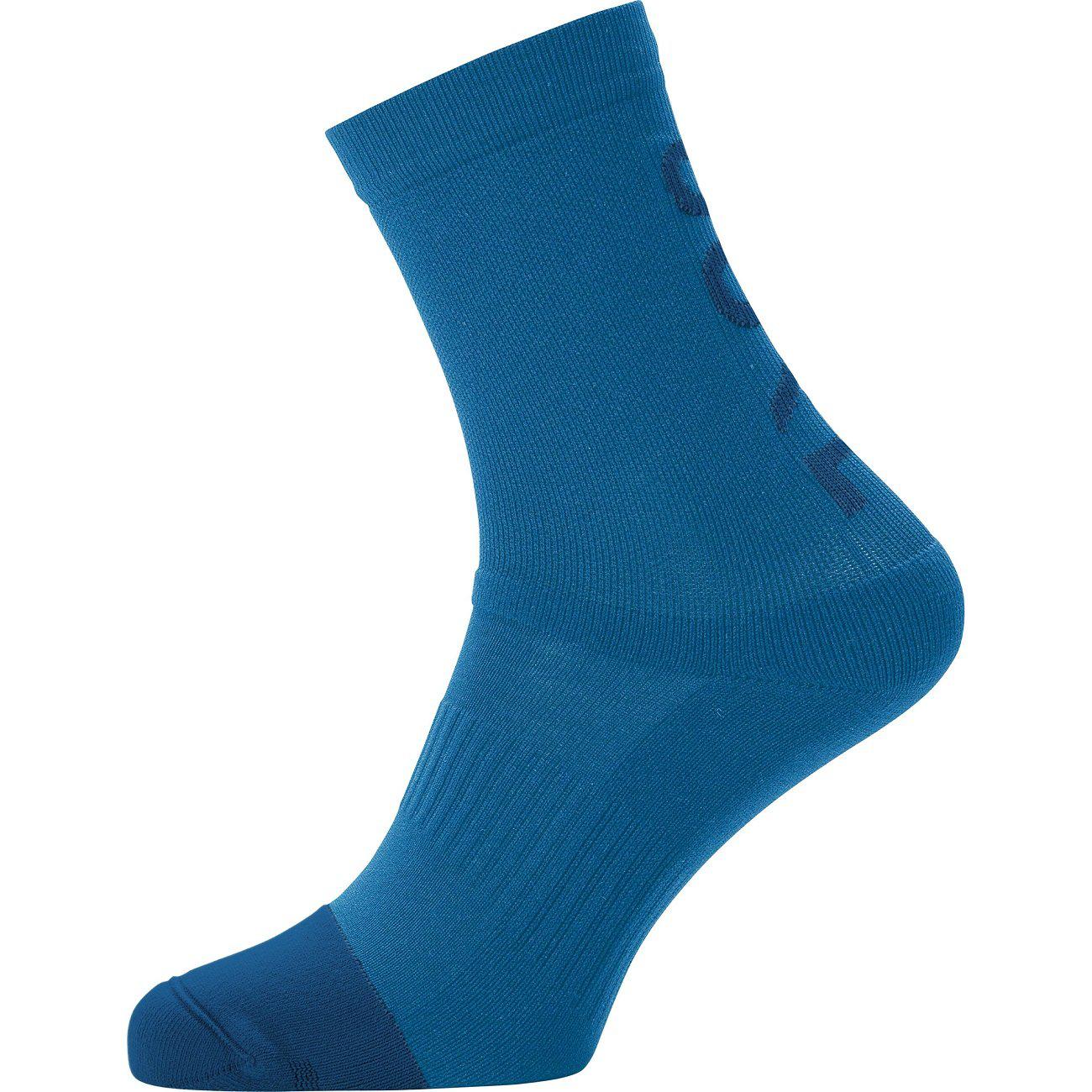 Gore Wear Brand Socks Mid Sphere Blue-Runster