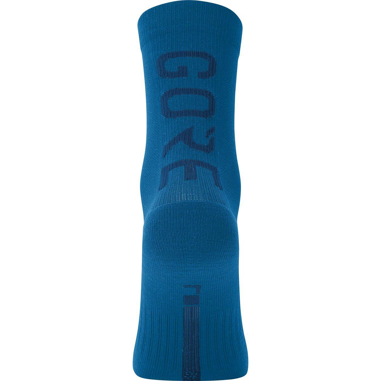 Gore Wear Brand Socks Mid Sphere Blue-Runster