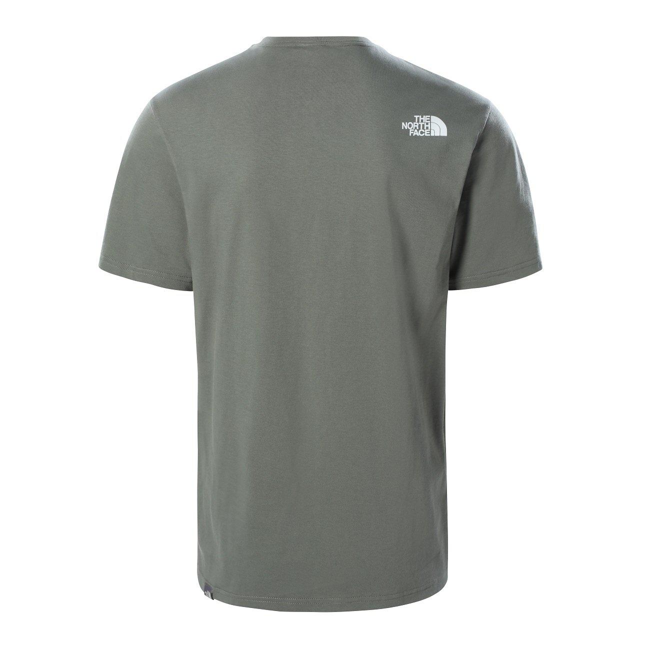 The North Face M S/S Easy T-Shirt Herren Agave Green-Runster